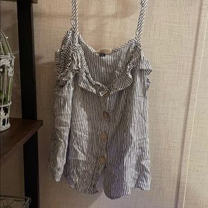 Universal Threads size:XXL blue stripe tank